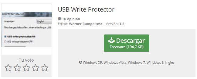 Low level format tool write-protected usb